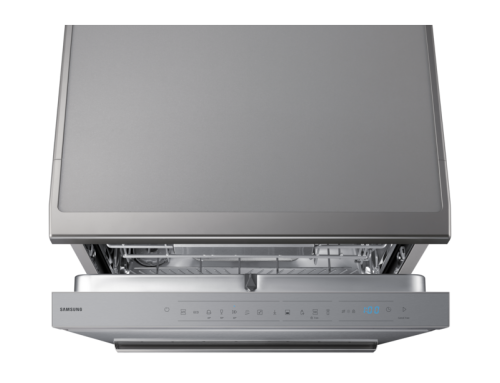 Samsung DW70H Freistehender Geschirrspüler, 60 cm, EEK: C, 14 Maßgedecke Silber