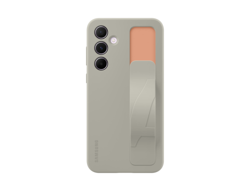 Samsung Standing Silikon Back Cover Grau Samsung Galaxy A55 5G