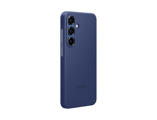 SAMSUNG Silicone Case, Backcover, Samsung, Galaxy S25, Blue