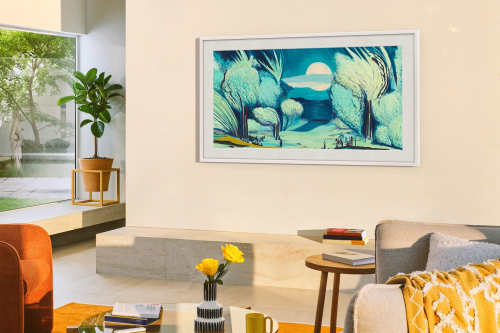 GQ50LS03FAU The Frame (2025) 125 cm (50") QLED Vision AI Smart TV schwarz, 4K Ultra HD, DVB-T2/DVB-C/DVB-S2, Sprachsteuerung