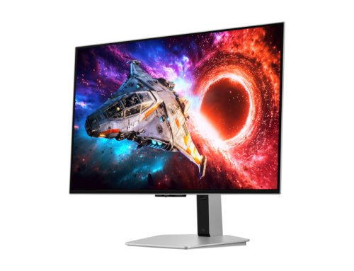 Samsung 32" Odyssey OLED G8 G80SH 4K UHD 240Hz Gaming Monitor, 32 Silber