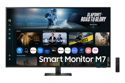 43" Smart Monitor M7 M70F 4K UHD 60Hz 4ms Samsung Vision AI, 43 Schwarz