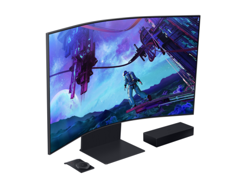 Samsung 55" Odyssey Ark G97NC 4K UHD 165Hz Gaming Monitor, 55 Schwarz