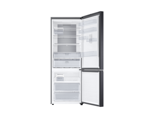Samsung Breite Kühl-Gefrierkombination, 203/76 cm, SpaceMax™ 538 L, No Frost+ und Metal Cooling, EEK: B, 538 L Premium Black Steel