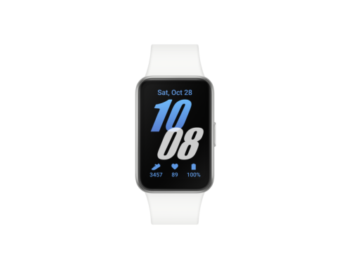 Samsung Galaxy Fit3 SM-R390, silber Beschleunigungssensor, Lagesensor, Barometer, Optischer Herzfrequenz Sensor, Lichtsensor, Blutsauerstoffmessung (S