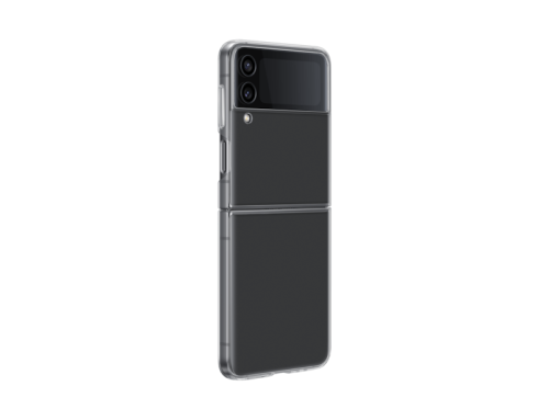 Samsung Slim Cover EF-QF721 für das Galaxy Z Flip4 Transparent