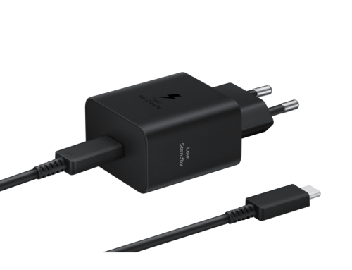 Samsung Schnellladeadapter EP-T4511 45 Watt Super Schnellladen 2.0, USB-C-Anschluss, Ohne Kabel