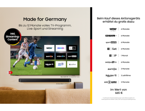 SAMSUNG OLED GQ77S90F 4K Vision AI Smart TV (Flat, 77 Zoll / 195 cm, UHD 4K, SMART TV)