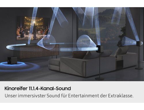 Samsung Q-Serie Soundbar HW-Q995GF 11.1.4-Kanal Subwoofer & Rücklautsprecher (2025) Black