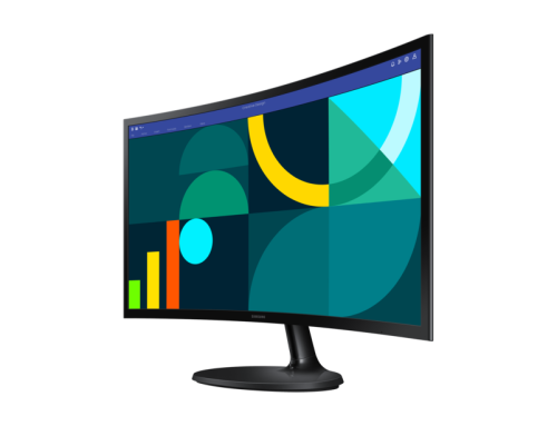 Samsung 24" Essential Monitor S3 (S36GD) FHD 100Hz Curved, 24 Schwarz