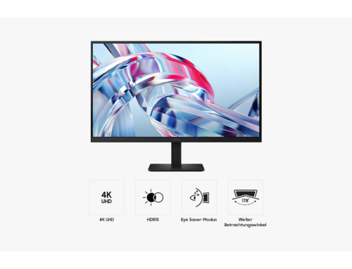 Samsung 27" ViewFinity S7 S70H 4K UHD High Resolution Monitor, 27 Schwarz
