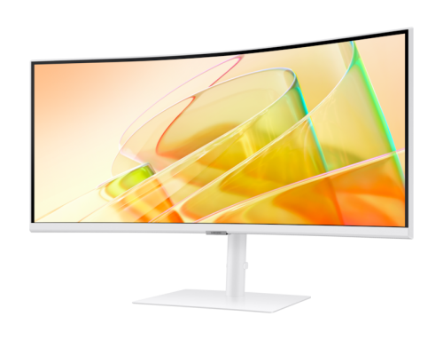 Samsung 34" ViewFinity S6 S65TC UWQHD 100Hz High Resolution Monitor, 34 Weiß