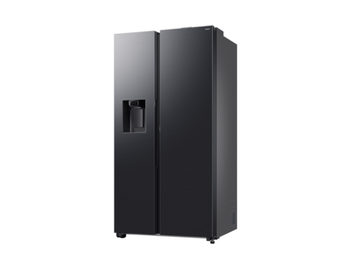 Samsung RS70F Side-by-Side mit Metal Cooling und Wassertank, EEK: D, 640 L Schwarz