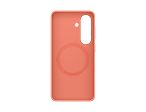 SAMSUNG Silicone Magnet Case, Backcover, Samsung, Galaxy S26, Coralred