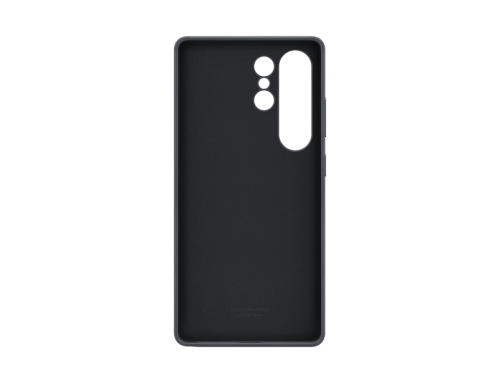Samsung Kindsuit Pu-Leder Back Cover Schwarz Samsung Galaxy S25 Ultra
