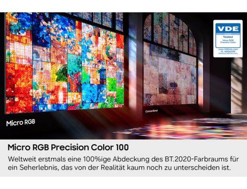 85" Micro RGB R85H 4K Samsung Vision AI Smart TV (2026), 85 Titanium Black
