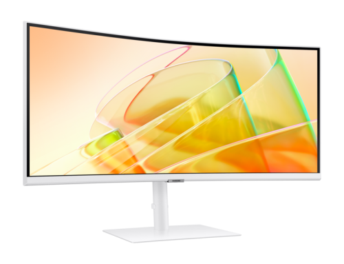 Samsung 34" ViewFinity S6 S65TC UWQHD 100Hz High Resolution Monitor, 34 Weiß