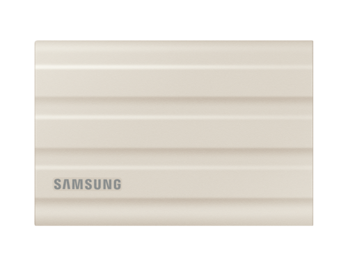 Samsung Portable T7 Shield 1 TB Externe SSD USB-A (USB 3.2 Gen 2) Beige PC/Mac MU-PE1T0K/EU