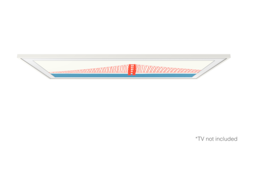 Samsung Frame Rahmen Modern 2021, 55"& Wei&amp, 55" Weiß