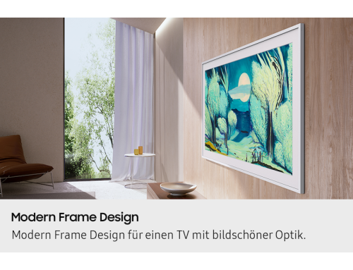 GQ50LS03FAU The Frame (2025) 125 cm (50") QLED Vision AI Smart TV schwarz, 4K Ultra HD, DVB-T2/DVB-C/DVB-S2, Sprachsteuerung