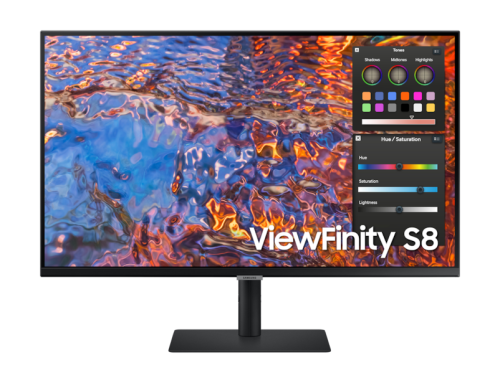 Samsung 32" ViewFinity S8 S80PB 4K UHD 60Hz 5ms High Resolution Monitor, 32 Schwarz
