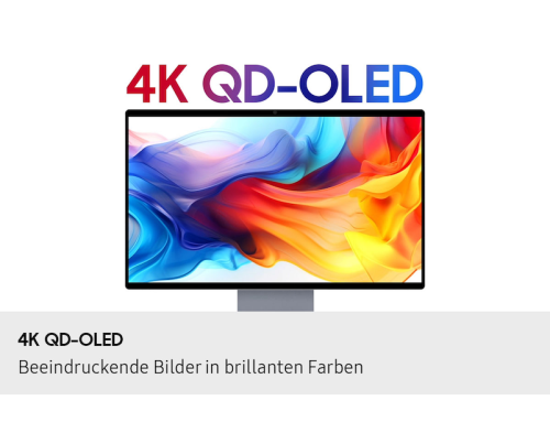 32" Smart Monitor M9 M90SF 4K UHD OLED 165Hz 0,03ms Samsung Vision AI, 32 Silber