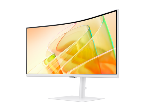 Samsung 34" ViewFinity S6 S65TC UWQHD 100Hz High Resolution Monitor, 34 Weiß