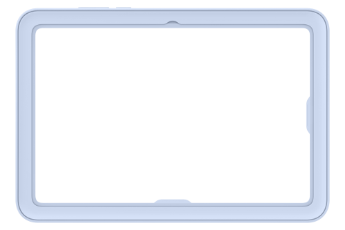 Samsung Galaxy Tab S11 Frame Cover - Blau