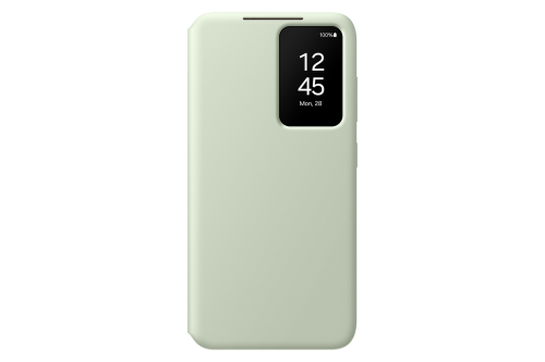 Samsung Smart View Wallet Case EF-ZS921 - Galaxy S24 - Hellgrün - Wallet Case mit Kartenfach