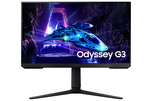 Samsung 24" Odyssey G3 G30D FHD 180Hz Gaming Monitor, 24 Schwarz