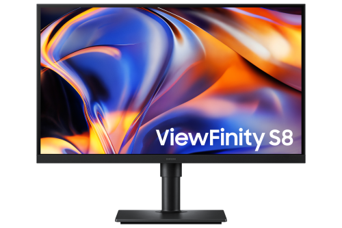 Samsung 27" ViewFinity S8 S80HF 5K 60Hz High Resolution Monitor, 27 Schwarz