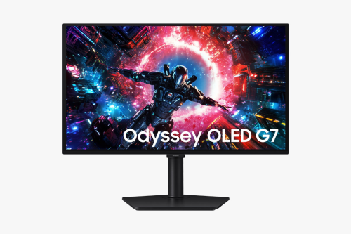 Samsung 27" Odyssey OLED G7 G70SH 4K 165Hz Gaming Monitor, 27" Schwarz