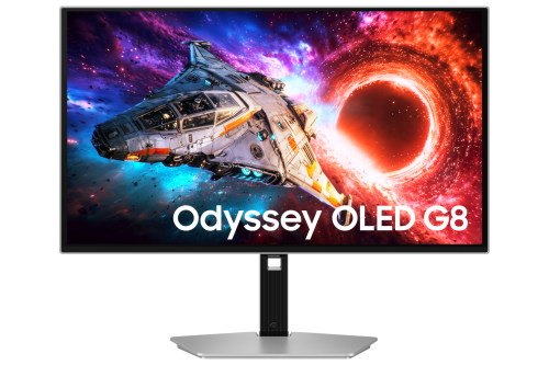 Samsung 27" Odyssey OLED G8 G80SH 4K UHD 240Hz Gaming Monitor, 27 Silber