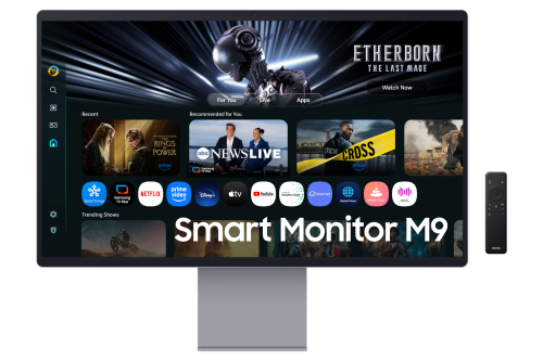 32" Smart Monitor M9 M90SF 4K UHD OLED 165Hz 0,03ms Samsung Vision AI, 32 Silber