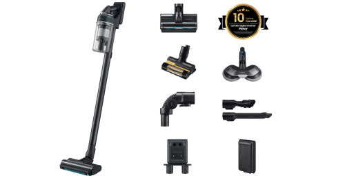 Samsung Akku-Handstaubsauger VS70H25XHT/WD, Jet 85S Wet&Clean, 770 W, beutellos, 770 W, beutellos, Ersatzakku separat erhältlich